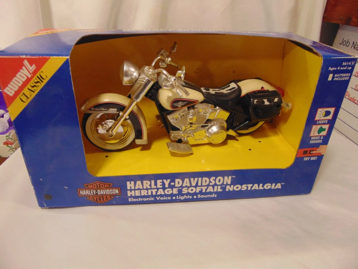 Moto Miniature Indian (bicolore) échelle 1/10 Par TootsieToy - Collection (béquille Recollée)