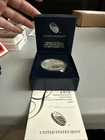 2016-W $1 1-oz Burnished American Silver Eagle Box, OGP, &COA