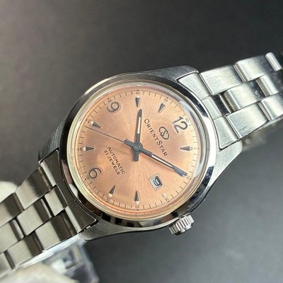 Orient Orient Star Automatic Wristwatch Pink Dial 29mm Timepiece wrist 15cm