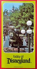 July 27-31, 1981. Vintage TODAY at DISNEYLAND. Front Gate Entertainment Guide