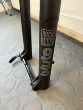 NEW ROCKSHOX BLUTO 26 INCH FAT BIKE SUSPENSION FORK 1 1/8 TAPERED BICYCLE