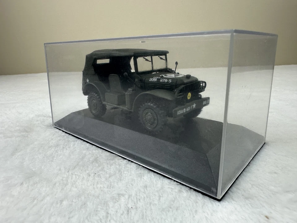 1:43 VICTORIA DODGE WC 56 CLOSED COMMAND CAR U.S. ARMY RARE! - Image 4 of 4