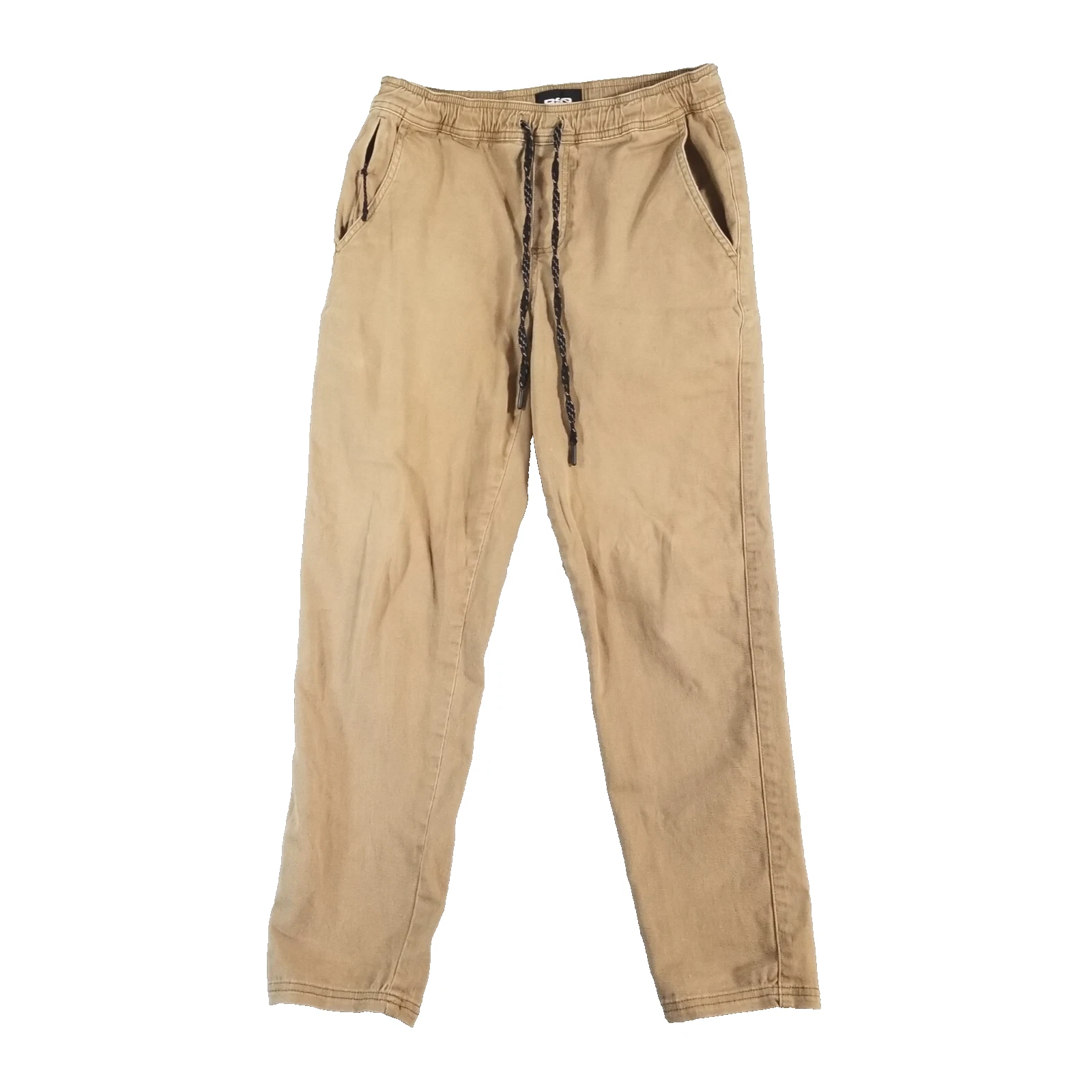 RSQ Jogger pants men's small brown Flex stretch outdoor preppy
