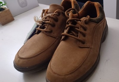 Earth Shoe Brown Leather Walker/Hiking Shoes, Comfort Spring Technology men sz 7