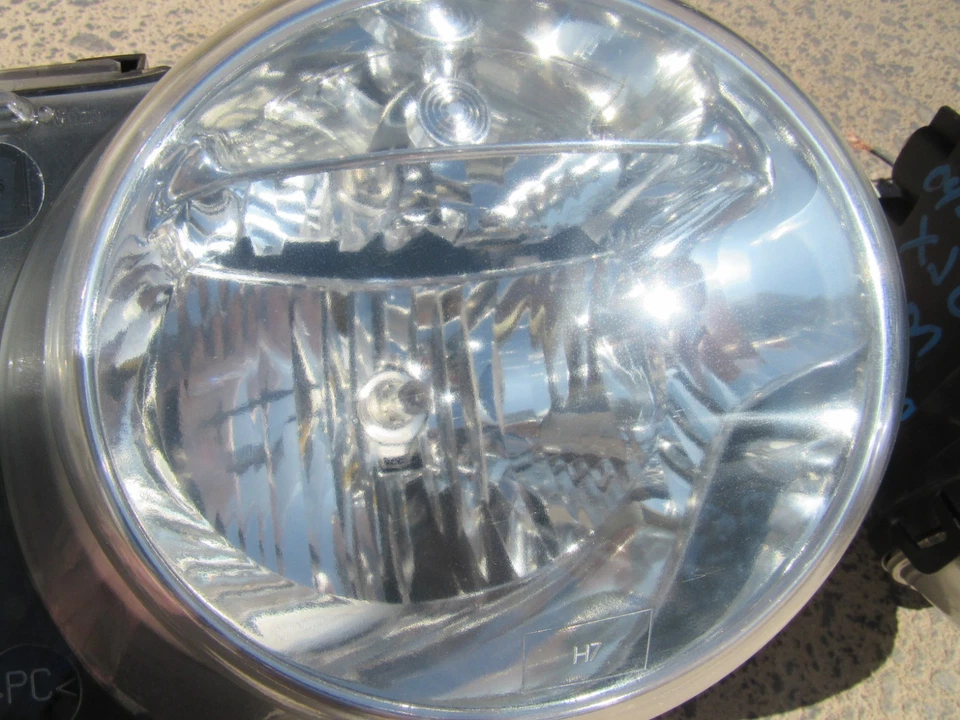 04-07 Faros de xenón Jaguar XJ8 XJR con lentes transparentes restauradas diestro y derecho probados OEM Foto 3 de 4