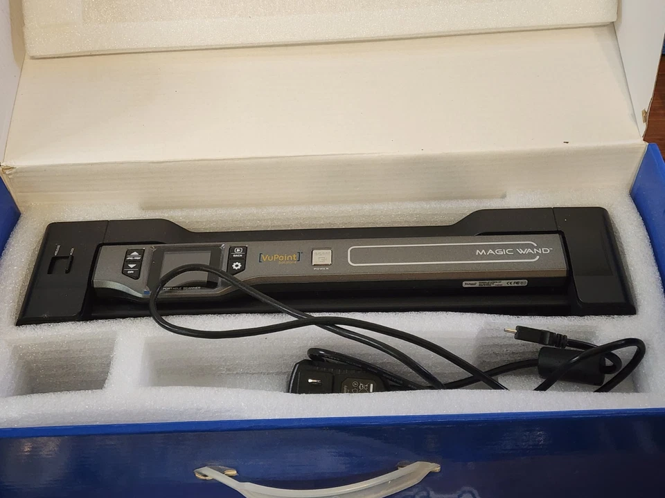 VuPoint Magic Wand Portable Handheld Scanner Auto Feed Dock PDSDK-ST470PE-VP - Image 3 of 4
