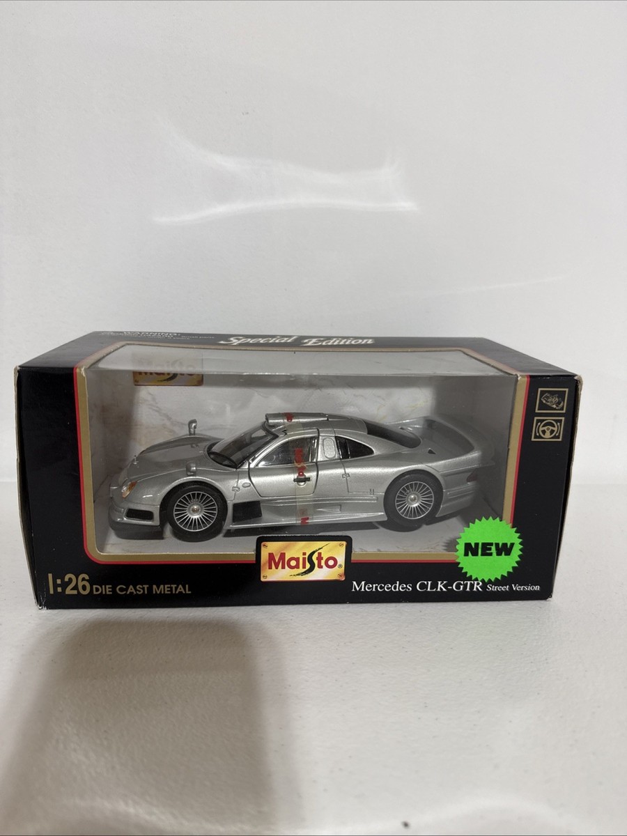 【未組立】希少 maisto マイスト 1/24メルセデスベンツCLK-GTR Maisto Special Edition MERCEDES Clk-gtr Street Version Die Cast