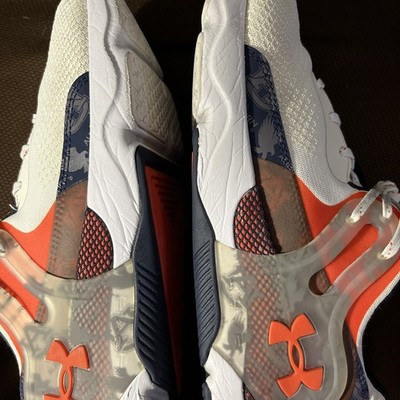 Sz 11.5 Under Armour HOVR Apex 3 Auburn Tigers Training Shoes