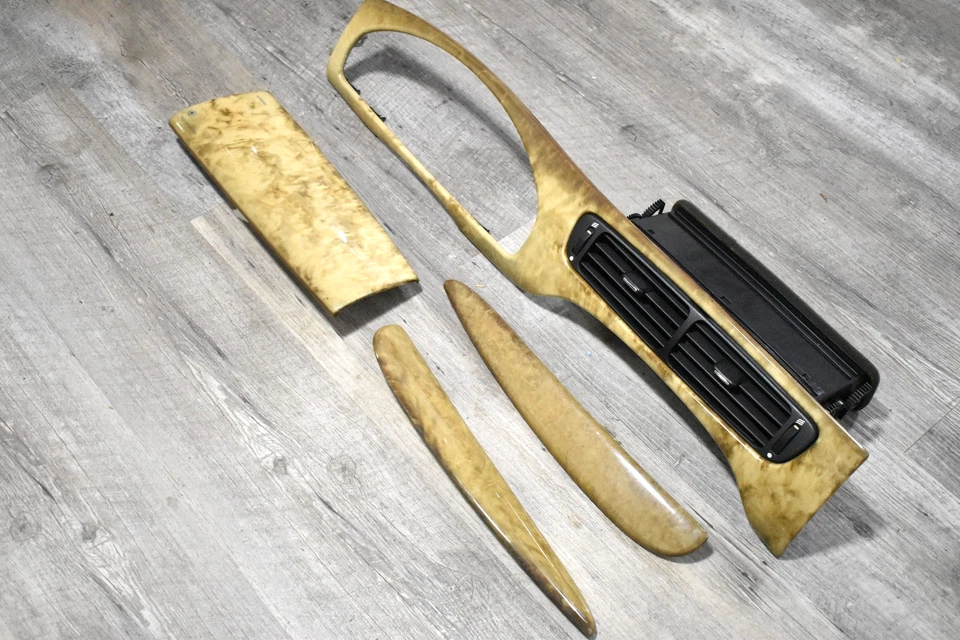 Jaguar X-TYPE 2003 2008 tablero central ventilación de aire con bisel moldura OEM Foto 3 de 4