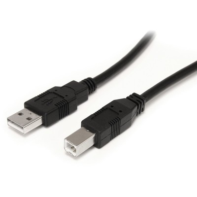 StarTech 10m/30ft Active USB 2.0 A to B Cable - M/M