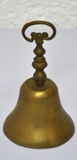 antike Messing Glocke 13cm