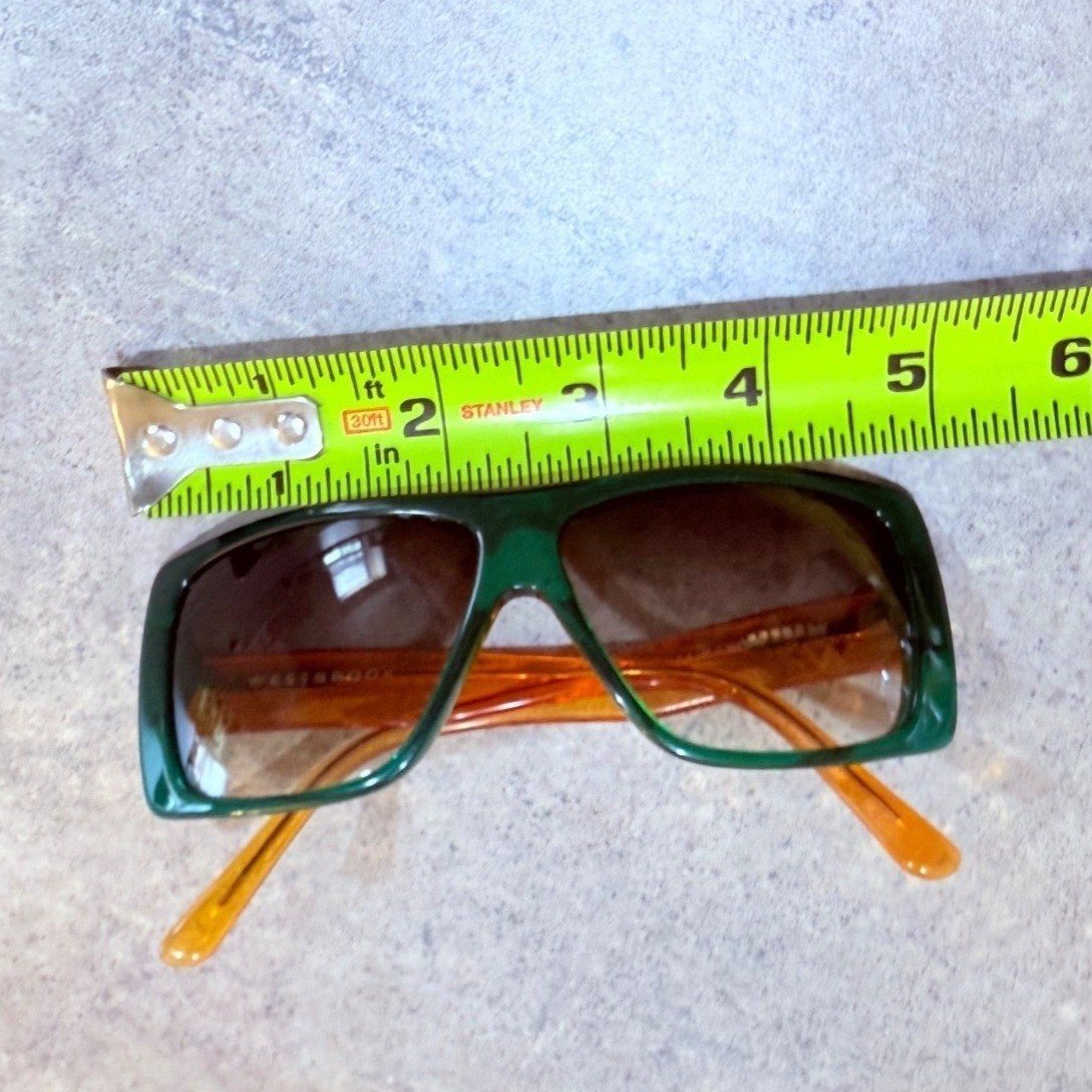 Westbrook Oversized Rectangular Sunglasses Santa … - image 15