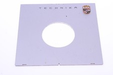   LINHOF TECHNIKA LENS BOARD 129X129MM 52.5MM DIAMETER HOLE COMPUR 2 5X7"