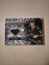 2022-23 Upper Deck Black Diamond Diamond Debut Relics Matt Boldy #DD-BO