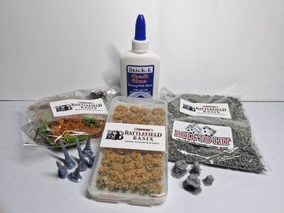 Roll To Hit Wargames Alien Invasion Basing Kit Inc Resin Base Decorations