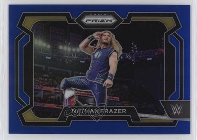 2024 Panini Prizm WWE Blue Prizm 49/199 Nathan Frazer #25 1qy