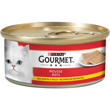 Gourmet mousse anatra e pollo 195 gr