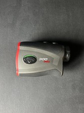 Callaway 300 Pro Golf Laser Rangefinder w/ Slope, Gray/Black/Red With Pin Lock