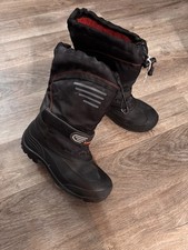 Kamik Waterproof Insulated Youth sz 7 black winter snow boots