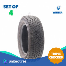 Set Of 4 Used 22565r17 Michelin X-ice Snow Suv 106t - 7-7.532