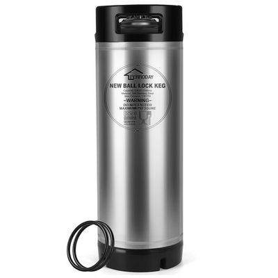 #ad Upgraded 5 Gallon Lock Keg Stainless Steel Corny Keg with Lock Post Portabl... $186.30