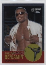 2007 Topps Heritage WWE Chrome Heritage II Shelton Benjamin #41 17tg