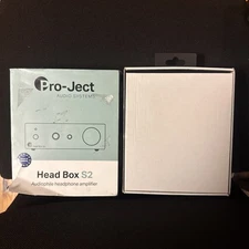 Pro-Ject Head Box S2 Headphone Amplifier (Black)