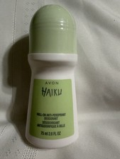 Avon HAIKU Roll-On Anti-Perspirant Deodorant  2.6 FL. Oz  Made In USA NEW