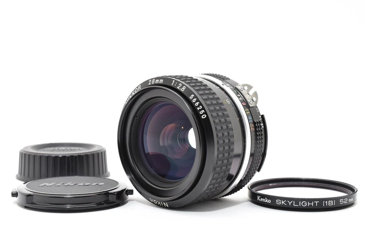 Nikon NIKKOR f/2.8 Camera Lenses 28mm Focal for sale - eBay