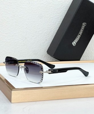 CHROME HEART Style Unisex Sunglasses - MODEL: DEEP MTV SIZE：59口19-145
