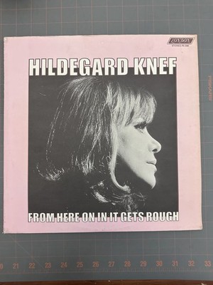 Hildegard Knef - FROM HERE ON IN IN GETS - London (PS-596)  LP 33 Vinyl VG+/EX
