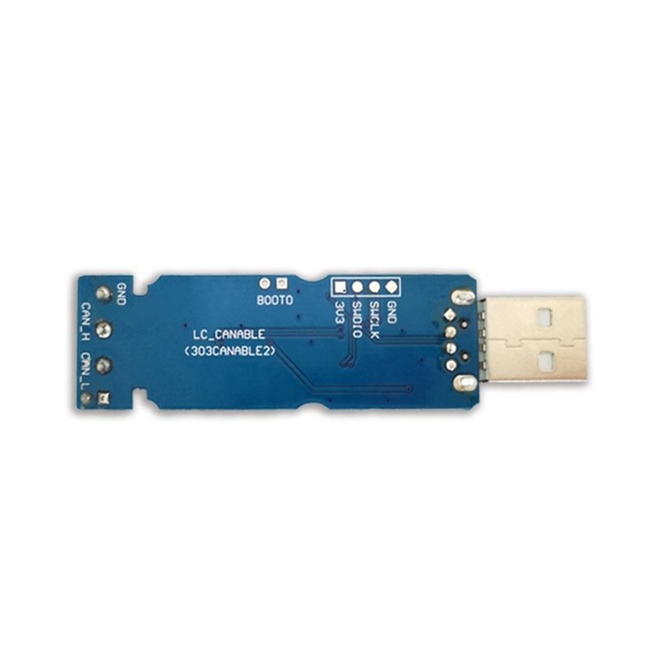Adattatore USB-CAN Spacnana - Convertitore Con Alimentazione Type-C, Per Bus CAN FD V2.0, CAN2.0A, CAN2.0B - 2