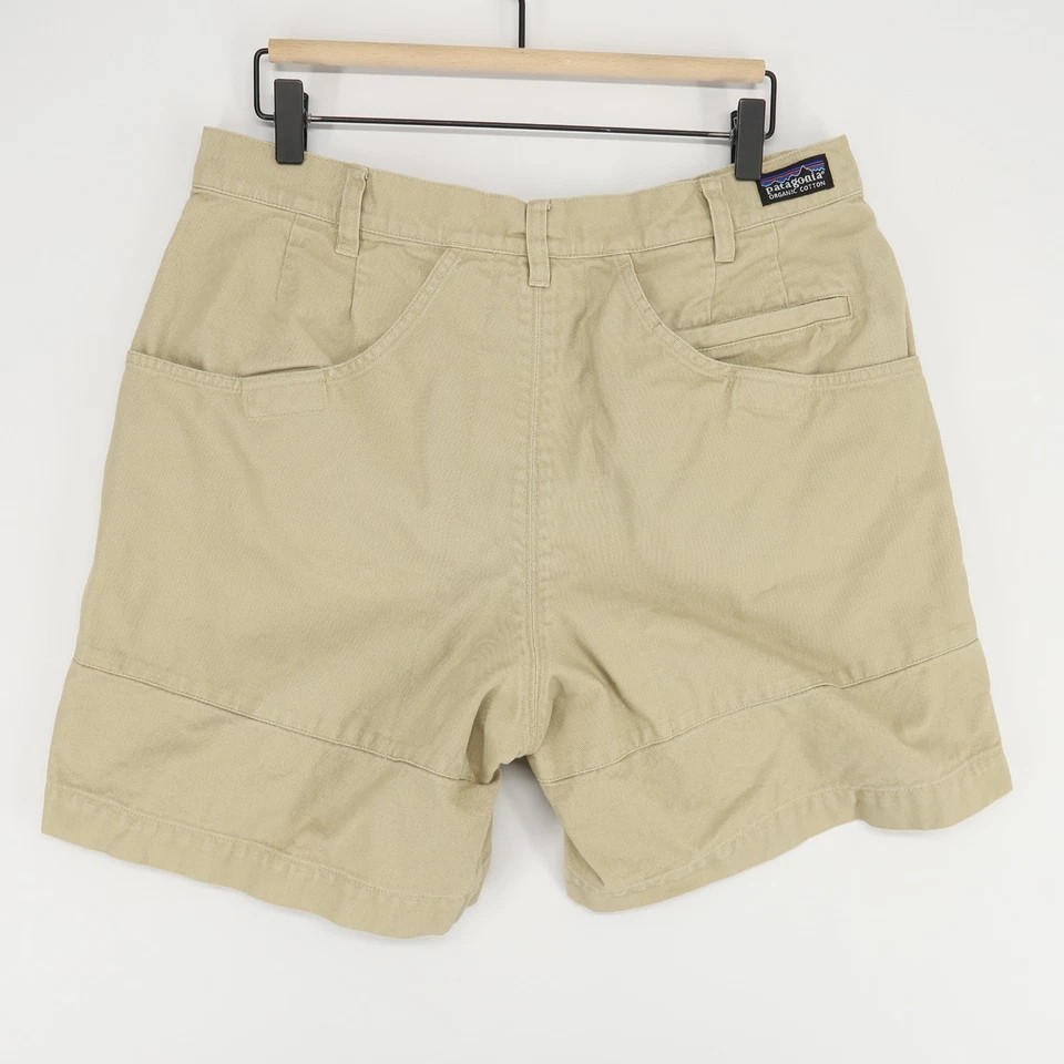 Pantalones Cortos Patagonia Stand Up Para Hombres 33 Caqui Lona Informales Exterior Utilidad Senderismo Foto 2 de 4