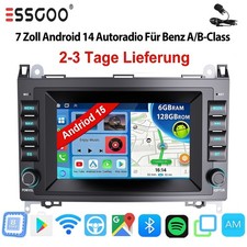 Autoradio Für Mercedes-Benz A/B Klasse/Vito W169 W639 W245 GPS Navi DAB+ SWC RDS