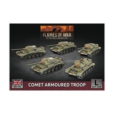 Battlefront Historical WWII British Mini 15mm Comet Armoured Tro SW (VG+/New)