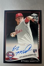2014 Topps Chrome - Ethan Martin # 100/100 Black Refractor Rookie 🔥