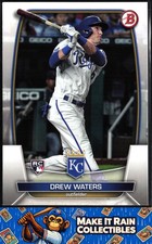 Drew Waters 2023 Bowman #5 Kansas City Royals Rookie RC