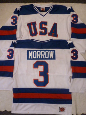 Maillot Vintage USA Hockey – Miracle Sur Glace – K1 – Taille S – Bleu – Enfant