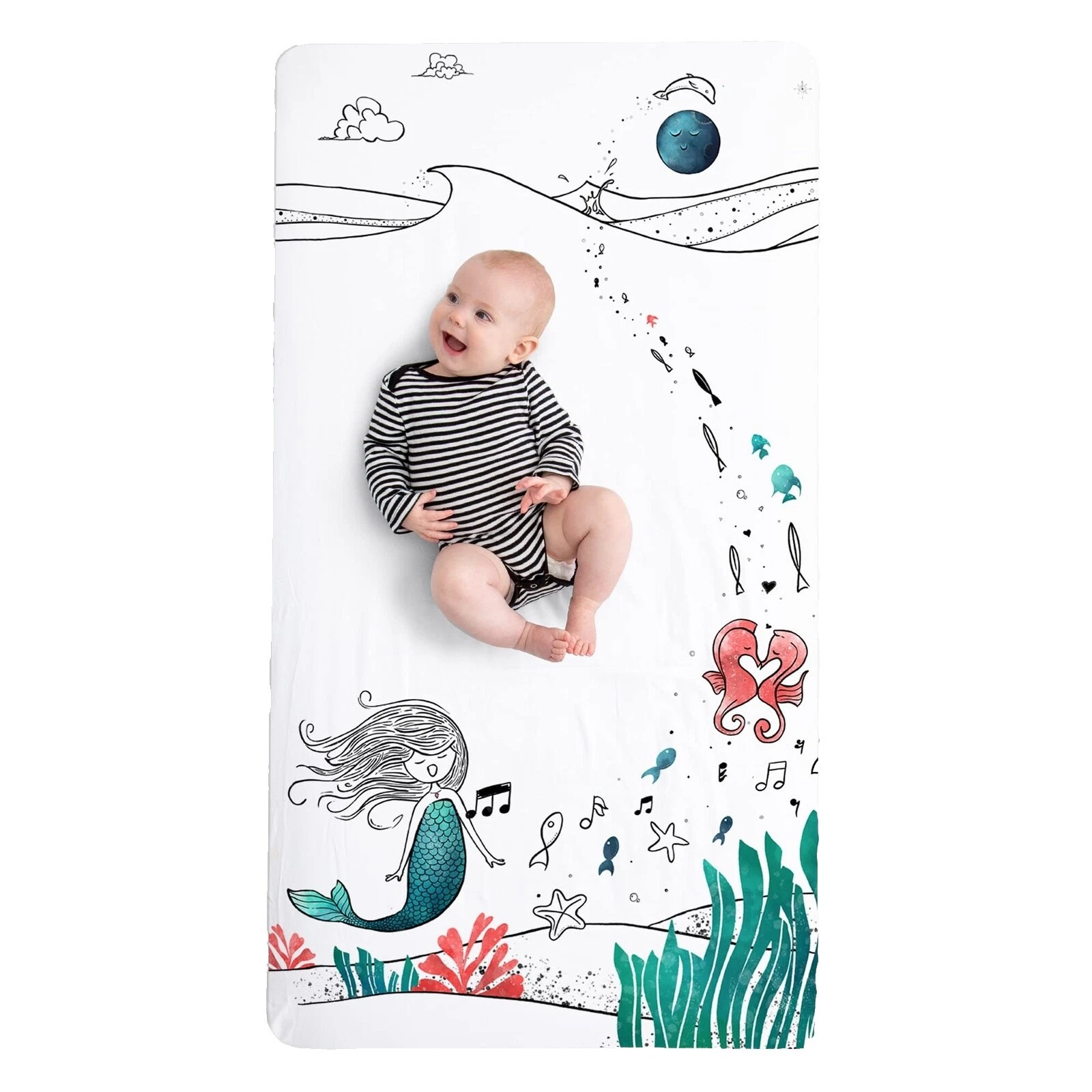 Sea life Nursery sábanas y juegos