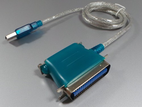 Cavo Stampante Parallela Usb Adattatore USB A Stampante Centronics - Cavo Per Collegare Stampanti Vecchie Al PC Moderno, Modello #p242 Convertitore - Foto 7