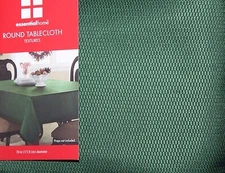 Essential Home Round TableCloth Textures 70" - Green 