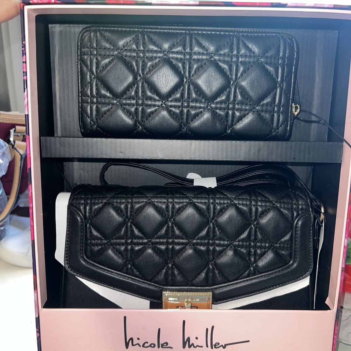 Handbag Carteras Nicole Hiller Bolsos De Mano Nicole Miller Otro