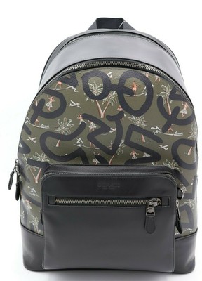 coach keith haring backpack