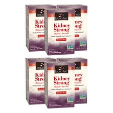 Kidney Strong Tea by Bravo Tea (6 Boxes of 20 Teabags Each)