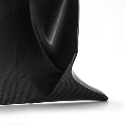 Carbon Fiber Horn Style Rearview Side Mirror Cover Cap For Ford Mustang 2015-21 - Imagen 10 de 10