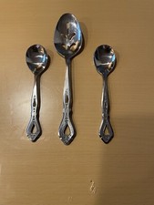 3 Pieces Stanley Roberts Rogers AUTUMN BALLAD Stainless Spoons