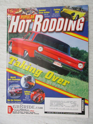 POPULAR HOT RODDING MAGAZINE OCT 2000 23RD ANNUAL SUPERNATIONALS  3RD WORLD FORD