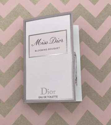 Miss Dior Blooming Bouquet Eau De Toilette 1 ml .03 Fl Oz Sample Vial Spray