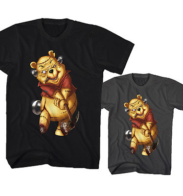 Herren T-Shirt Teddy The killer Pooh Comic Horror Film Neu S-5XL PK23916