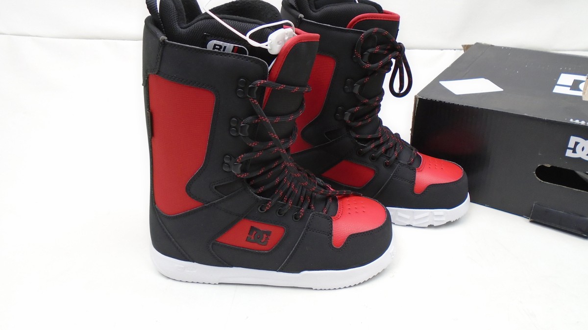 DC PHASE MENS 2023 SNOWBOARD BOOTS BLACK/ RED / BLACK ADY0200053